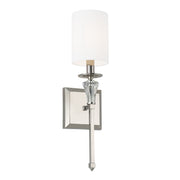 Laurent Wall Sconce in Polished Nickel