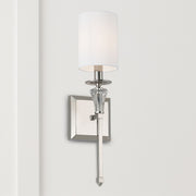 Laurent Wall Sconce in Polished Nickel