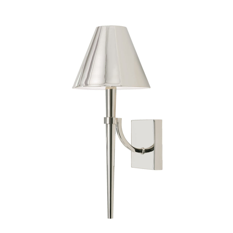 Holden Wall Sconce in Polished Nickel