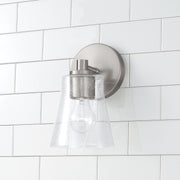 Baker Wall Sconce in Brushed Nickel