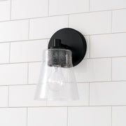 Baker Wall Sconce in Matte Black