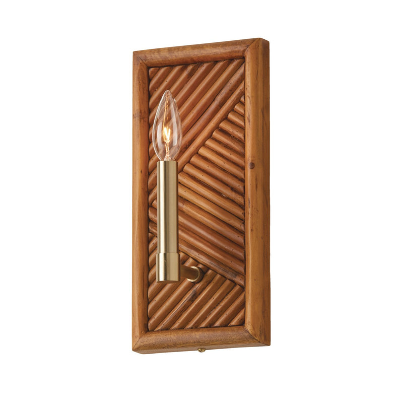 Soleil Bath Sconce in Matte Brass