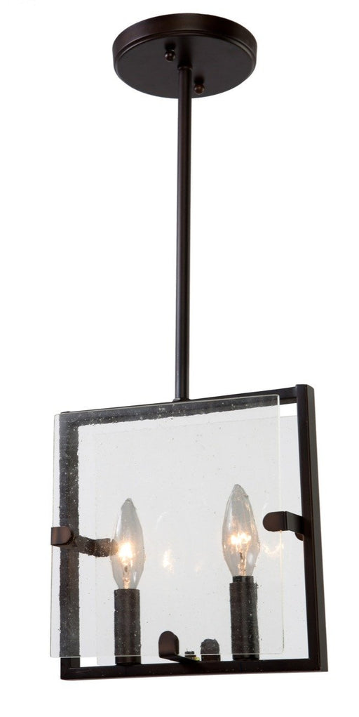 Harbor Point 2-Light Lantern Pendant in Oil Rubbed Bronze