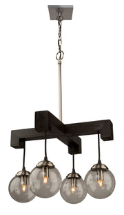 Espresso Chandelier in Deep Expresso Brown - Lamps Expo
