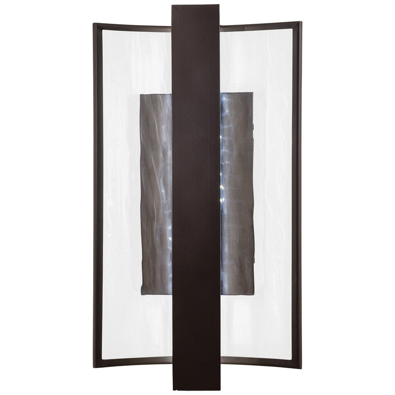 Sidelight 16" LED Outdoor Wall Sconce in Dorian Bronze