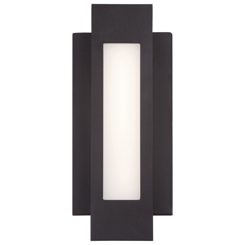 Insert LED Outdoor Wall Sconce in Pebble Bronze