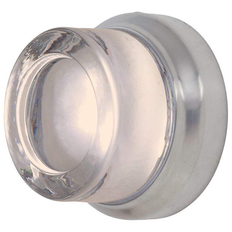 Comet LED Outdoor Wall Sconce in Brushed Aluminum