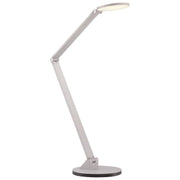 George Kovacs 29" LED Boom Arm Desk Lamp in Chiseled Nickel