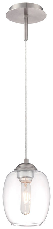 Bubble Mini Pendant in Brushed Nickel