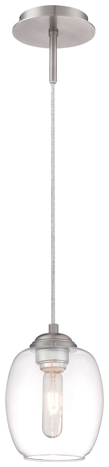 Bubble Mini Pendant in Brushed Nickel
