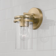 Fuller Wall Sconce in Aged Brass