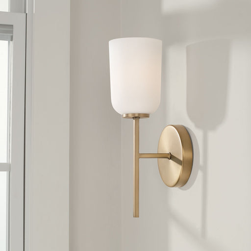 Lawson Wall Sconce in Aged Brass
