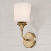 Presley Wall Sconce in Aged Brass