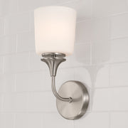 Presley Wall Sconce in Brushed Nickel