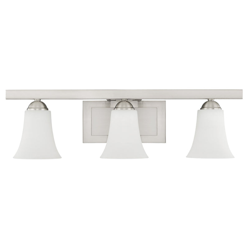Ridgedale 3-Light 25.25" Bath Vanity Light in Brushed Nickel