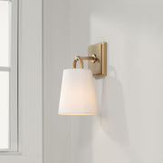 Brody Wall Sconce in Aged Brass