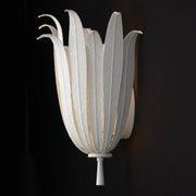 Eden Wall Sconce in Textured White