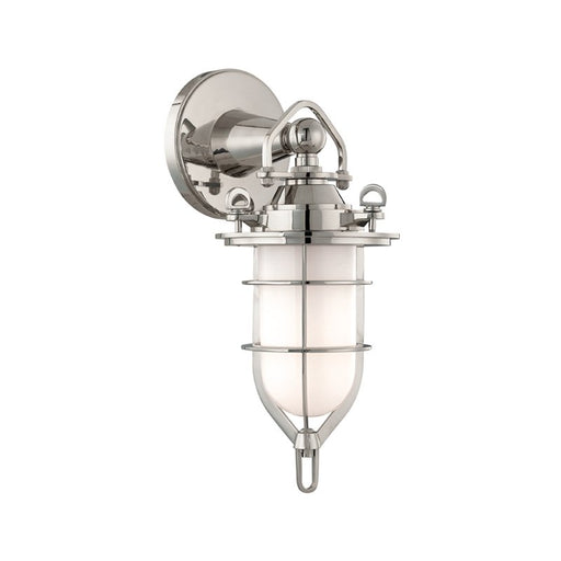 New Canaan Bath Sconce in Polished Nickel