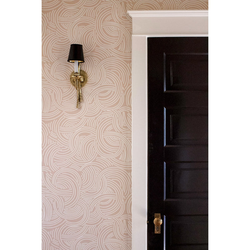 Lexsi 1 Light 4.5" Sconce in Olde Brass in a room setting