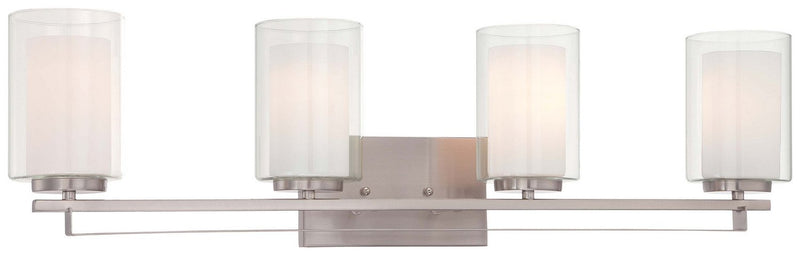 Parsons Studio 4-Light Bath Vanity Light in Brushed Nickel