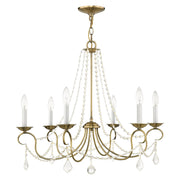 Pennington 6-Light Chandelier in Antique Brass