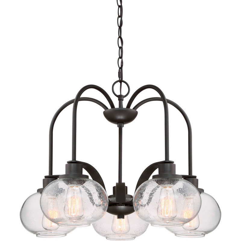 Trilogy 5-Light Chandelier in Old Bronze