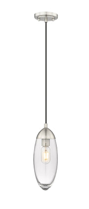 Arden 1 Light 4.5" Pendant, Cord Mount in Brushed Nickel