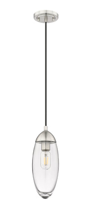 Arden 1 Light 4.5" Pendant, Cord Mount in Brushed Nickel