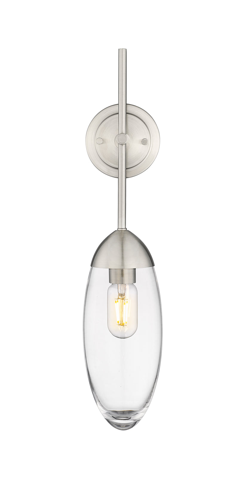 Arden 1 Light 4.5" Wall Sconce in Brushed Nickel