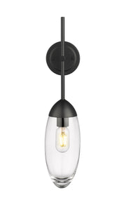 Arden 1 Light 4.5" Wall Sconce in Matte Black