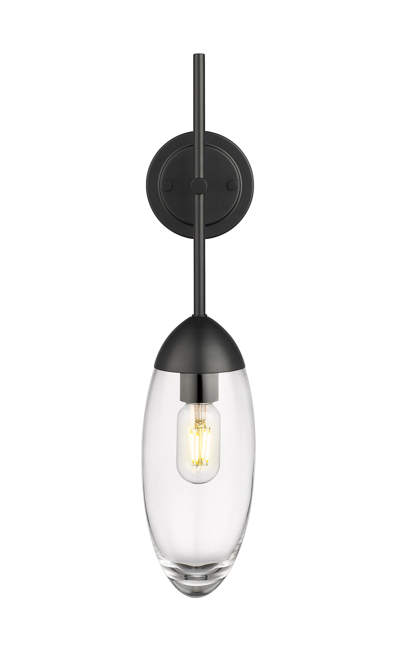 Arden 1 Light 4.5" Wall Sconce in Matte Black