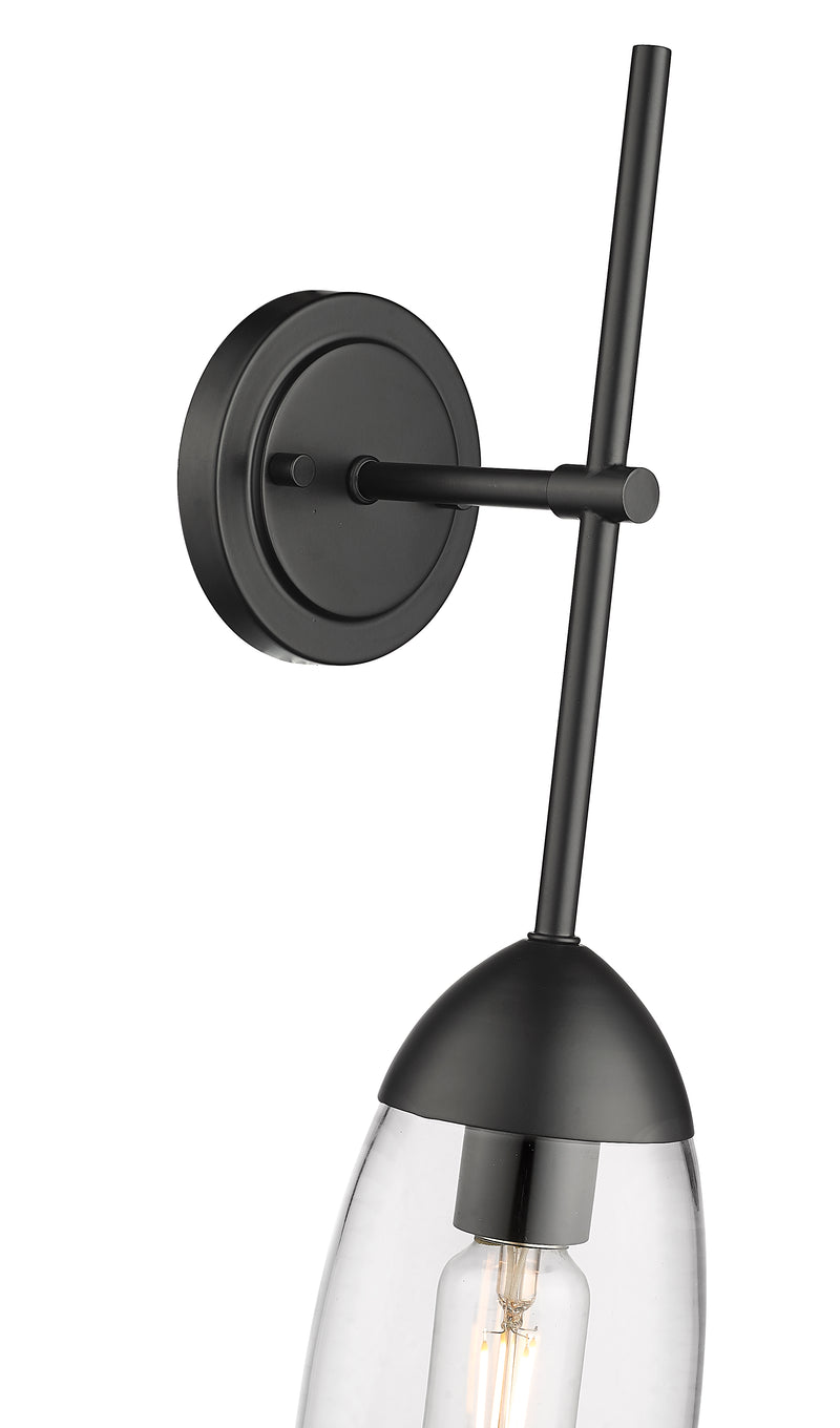Arden 1 Light 4.5" Wall Sconce in Matte Black