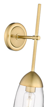 Arden 1 Light 4.5" Wall Sconce in Rubbed Brass