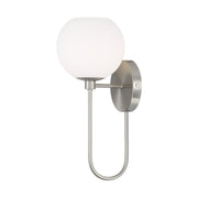 Ansley Wall Sconce in Brushed Nickel