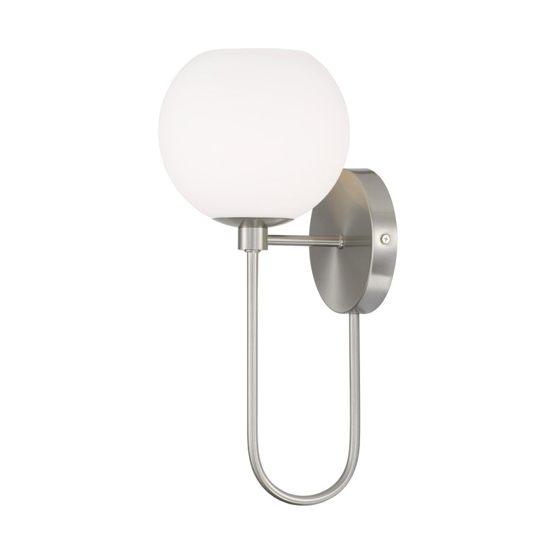 Ansley Wall Sconce in Brushed Nickel