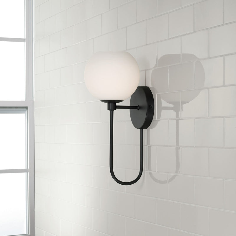 Ansley Wall Sconce in Matte Black