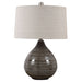 Uttermost's Batova Smoke Gray Lamp Designed by Jim Parsons - Lamps Expo