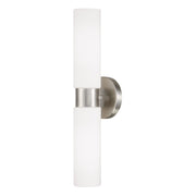 Theo 2-Light Wall Sconce in Brushed Nickel