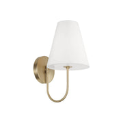 Julia Wall Sconce in Matte Brass