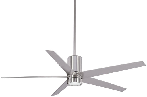 Symbio 56" LED Ceiling Fan in Brushed Nickel / Silver