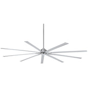 Xtreme 96" Ceiling Fan in Brushed Nickel / Silver