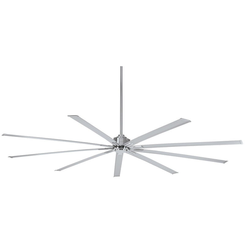 Xtreme 96" Ceiling Fan in Brushed Nickel / Silver