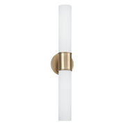 Parson 2-Light Bath Vanity Light in Matte Brass