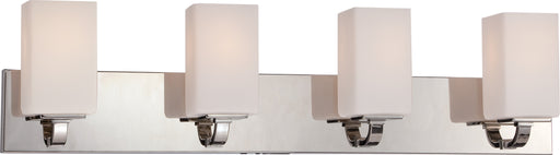 Vista 4-Light Vanity Fixture in Polished Nickel