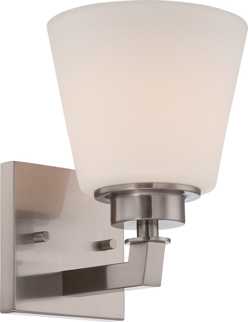 Mobili Bath Sconce in Brushed Nickel