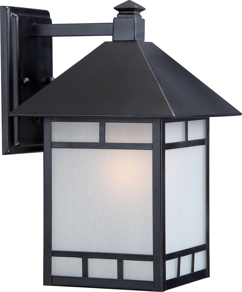 Drexel 1-Light 9" Outdoor Wall in Stone Black
