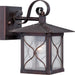 Vega 1-Light 6.5" Outdoor Wall in Classic Bronze