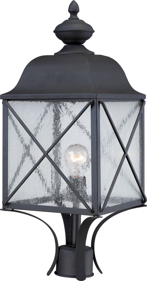 Wingate Outdoor Post Light in Textured Black