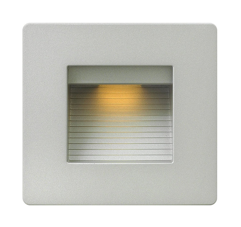 Luna Low Voltage LED Step Light in Titanium