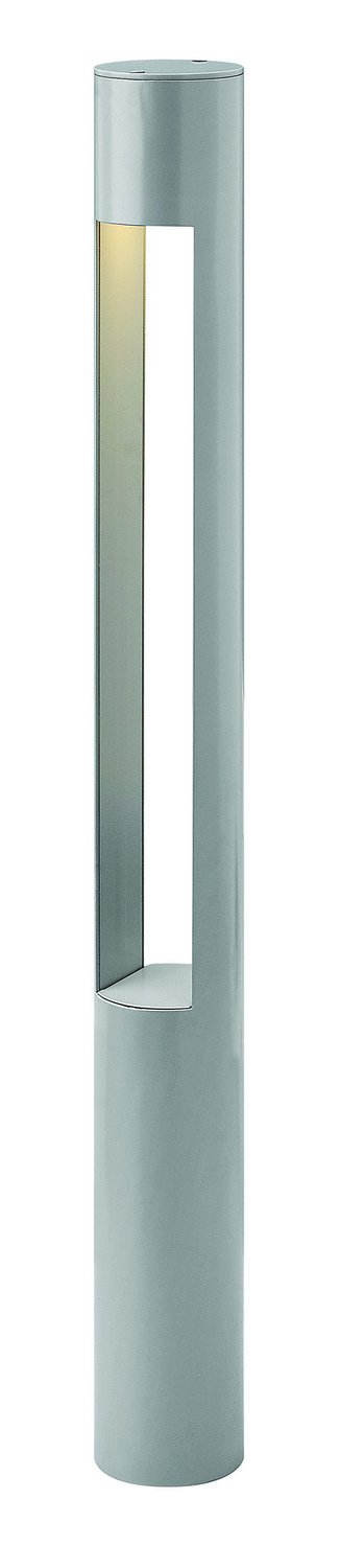 Atlantis 30" Round 12V Bollard in Titanium